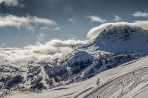 Eyssina nuageux +ski field
