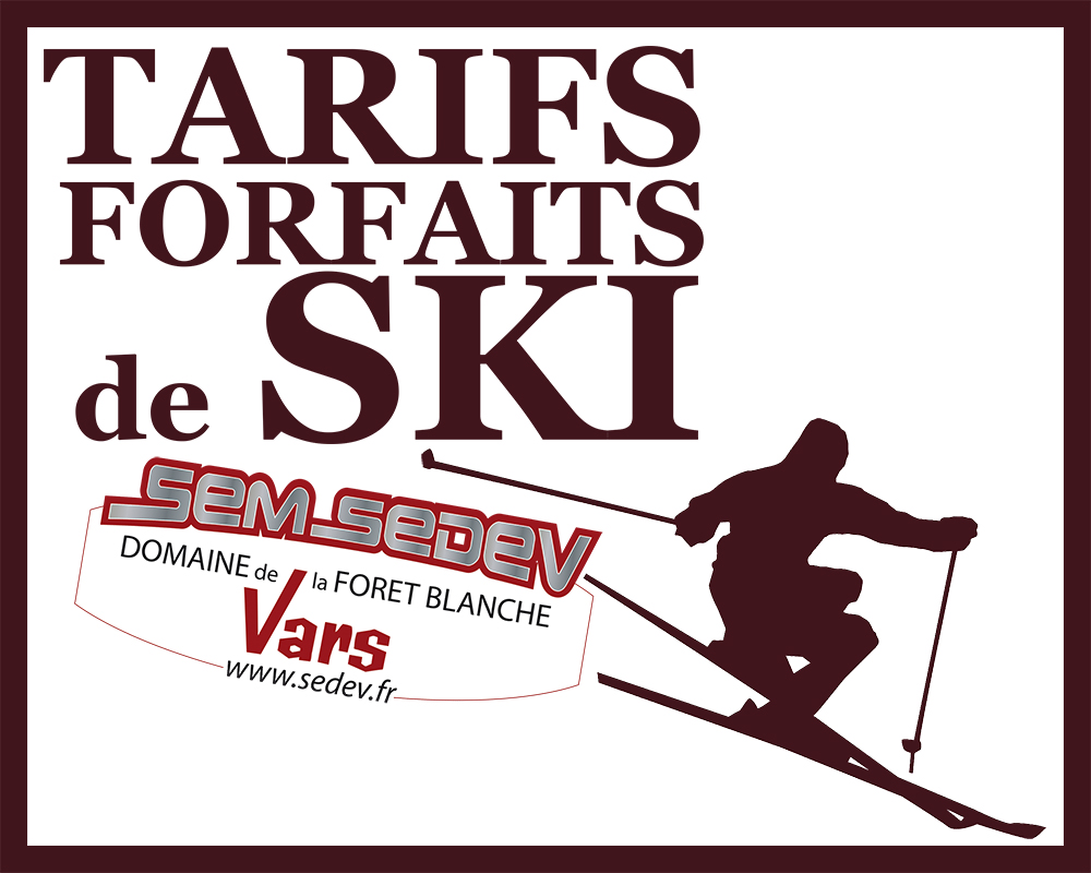 forfaits ski vars